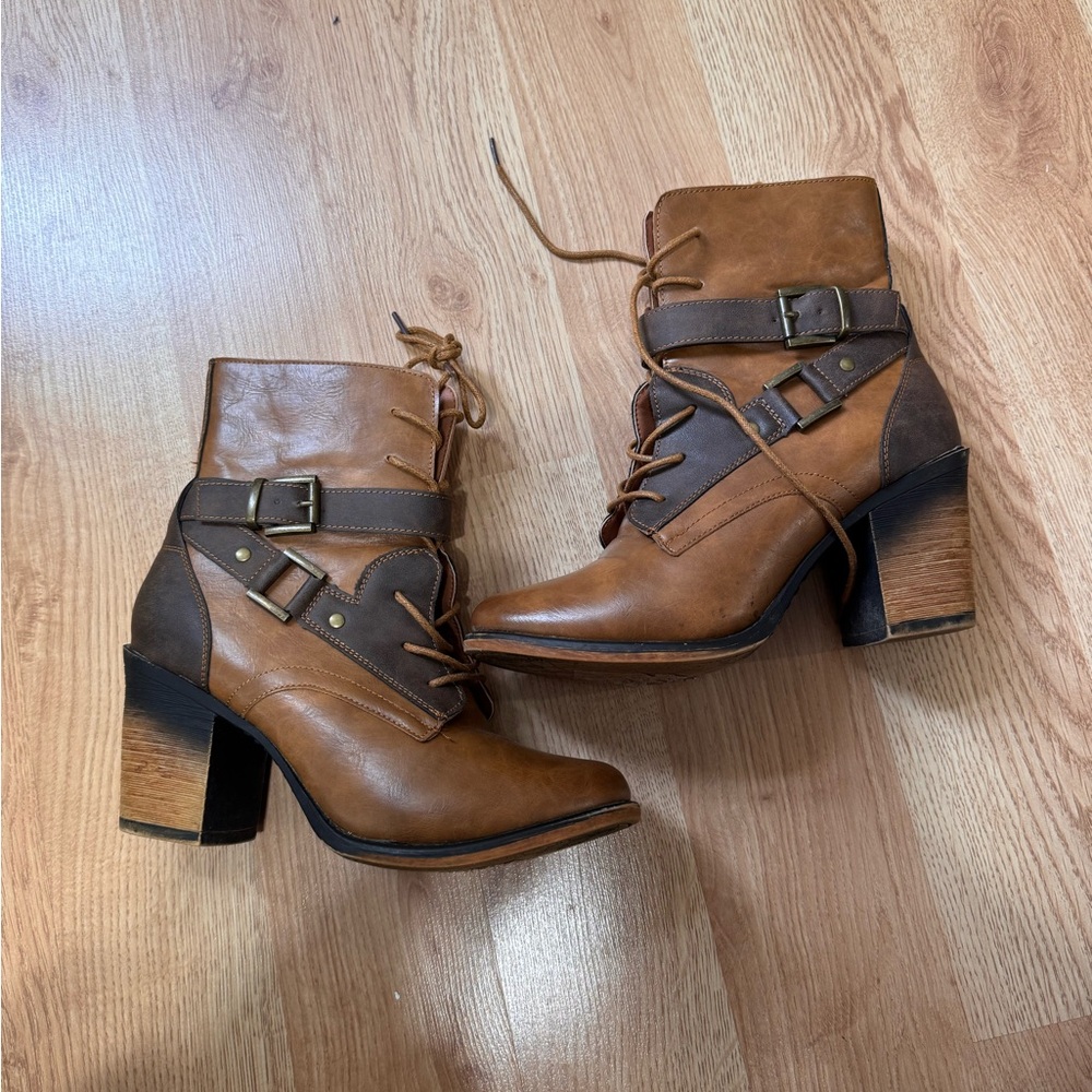 Brown boots